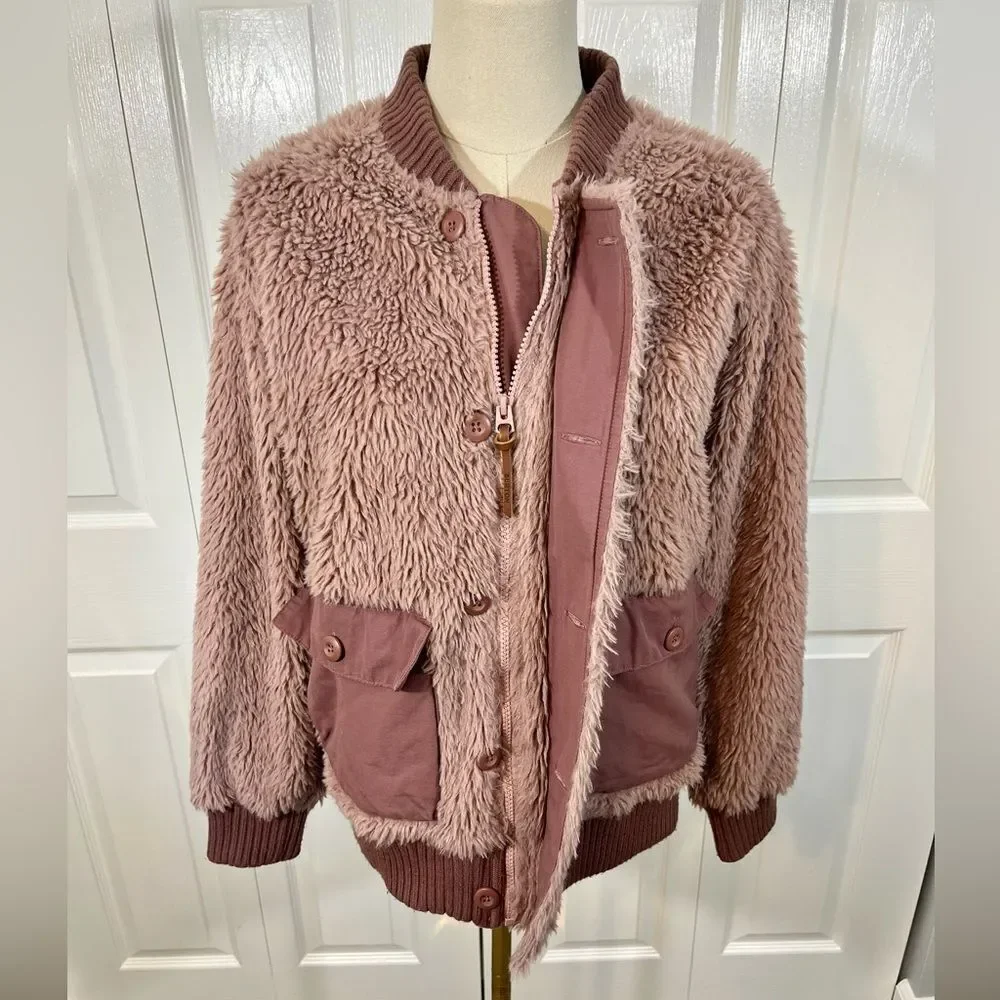 Burton Shawmut Purple Fleece Jacket‎